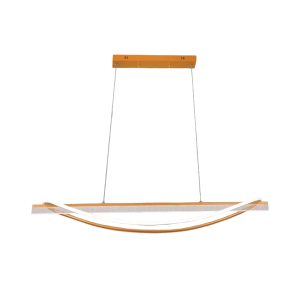 PENDENTE LED WAVE 43W DOURADO