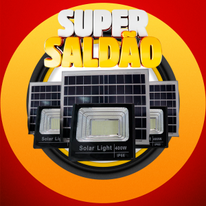 MGC KIT PROJETOR LED 50W 6500K + P SOLAR C/ CONT.IP67 (259883)