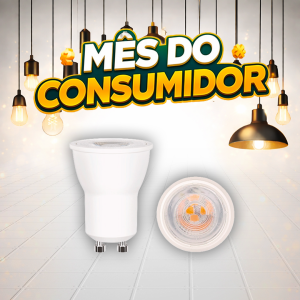 LAMP. MR-11 4,5W 4LED GU-10 3000K BIVOLT