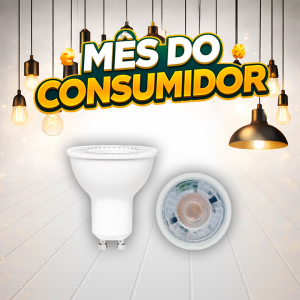 LAMP. MR-16 4,5W GU-10 6500K BIVOLT