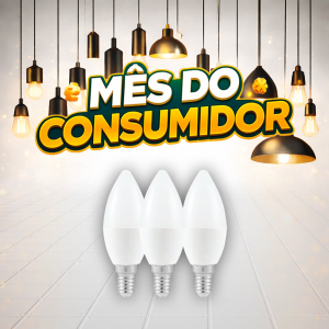 LAMP. VELA LED LISA CLARA CF37 4W E14 3000K