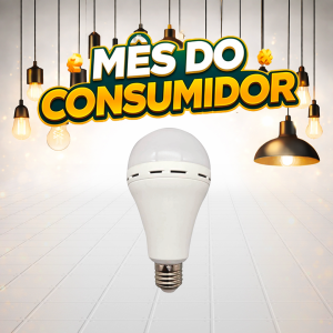 BULBO LED DE EMERGÊNCIA 9W 6500K