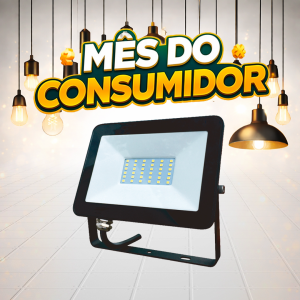 PROJETOR LED SLIM 200W 6500K 0.3/ 10.3X14.3 TOP LIGHT