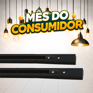 WAY TRILHO ELETRIFICADO 1M PT APOLLO