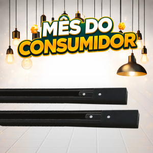 WAY TRILHO ELETRIFICADO 2M PT APOLLO