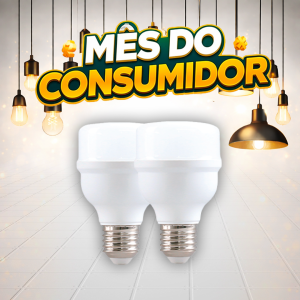 LAMP. BULBO LED T 20W 6500K E27 BIVOLT TOP LIGHT