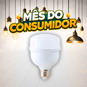 LAMP. BULBO LED T 40W 6500K E27 BIVOLT TOP LIGHT