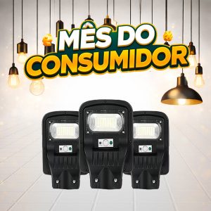 LUM. POSTE/PUBLICA SOLAR 50W 6500K + PLACA APOLLO