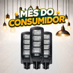 LUM. POSTE/PUBLICA SOLAR 200W 6500K + PLACA APOLLO