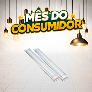 LUM. LED SLIM 40W 3000K APOLLO