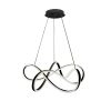 PENDENTE LED ALPES 72W PRETO