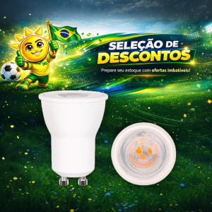 LAMP. MR-11 4,5W 4LED GU-10 6500K BIVOLT