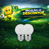 LAMP. BOLINHA G-45 4W 3000K E27 BIVOLT TOP LIGHT