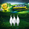 LAMP. VELA LED BICO CLARA CF37 4W E14 6500K