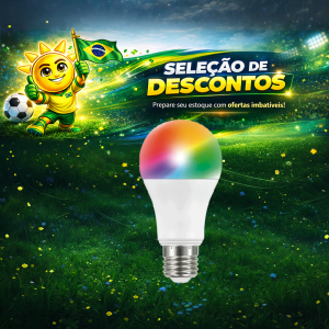 LAMP. BULBO SMART 10W E27 RGB BIVOLT