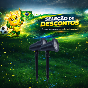 LUM. ESPETO P/ JARDIM 10W 6500K BIVOLT