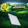 PAINEL RECUADO EMB. QD. 22X22 18W 3000K BR