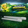 LAMP. TUBULAR LED T8 9W 600MM 6500K G13 BIVOLT TOP LIGHT