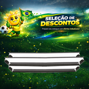 PERFIL P/ FITA LED EMB. SLIM (2307) 2 METROS PT APOLLO