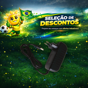 FONTE LED 10A 12V PLUG P4 APOLLO