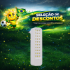 LUM. EMERGENCIA 30LEDS 2W SLIM C/ PLUG IP20 APOLLO