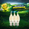 LAMP. FILAMENTO 4W VELA-BICO C35 E14 2200K BIVOLT APOLLO