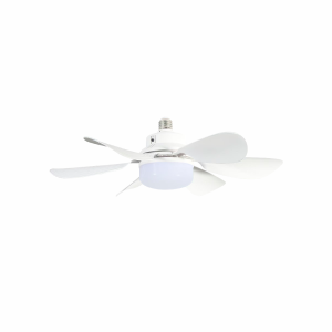 LUMINÁRIA LED E VENTILADOR DE TETO 80W E27