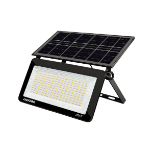 PROJETOR LED SOLAR 200W 100 LEDS  COM SENSOR DE LUZ IP67