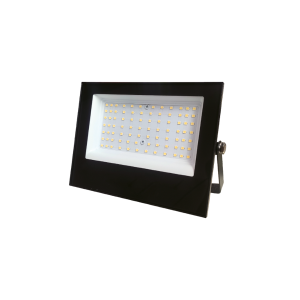 PROJETOR LED SLIM 100W 3000K BIVOLT