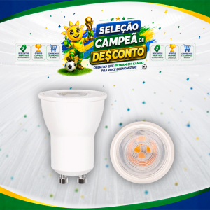LAMP. MR-11 4,5W 4LED GU-10 6500K BIVOLT