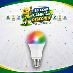 LAMP. BULBO SMART 10W E27 RGB BIVOLT
