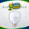 LAMP. BULBO LED T 50W 6500K E27 BIVOLT TOP LIGHT