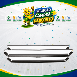 PERFIL P/ FITA LED EMB. SLIM (2307) 2 METROS PT APOLLO