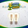 LAMP. FILAMENTO 4W A19/A60 E27 2200K BIVOLT APOLLO