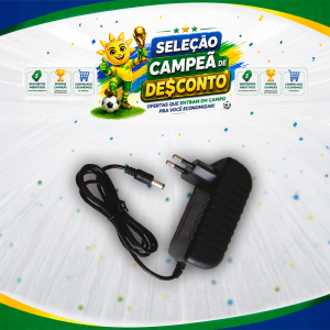 FONTE LED 2A 12V PLUG P4 0.35 APOLLO