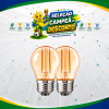 LAMP. FILAMENTO 2W G45 E27 2200K BIVOLT APOLLO