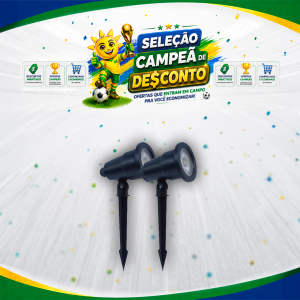LUM. ESPETO P/ JARDIM 7W 3000K APOLLO
