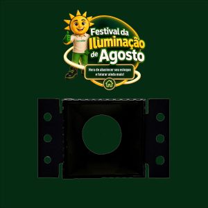 SPOT RECUADO PRIME NOFRAME MR16 QD PT IP20