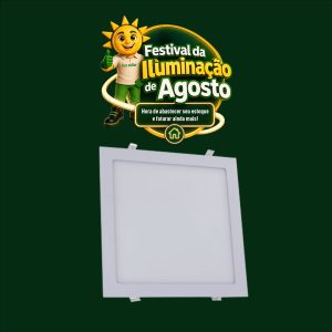PAINEL EMB QD 22X22 18W 6500K TOP LIGHT