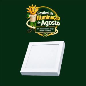 PAINEL ABS SOB QD 22X22 18W 6500K
