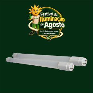 LAMP. TUBULAR LED T8 9W 600MM 6500K G13 BIVOLT TOP LIGHT