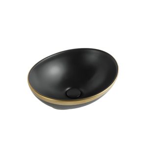 SZA CUBA BAN 1057MBGL - PRETO EX FAIXA DOURADO