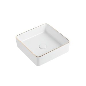 SZA CUBA BAN 1310GL - BRANCO BORDA DOURADO