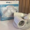 GALAXY SPOT SOBREPOR BRANCO P/ 3 LAMPADA MR16 CANOPLA REDONDA