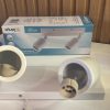 GALAXY SPOT SOBREPOR BRANCO P/ 2 LAMPADA MR16 CANOPLA RETANGULAR