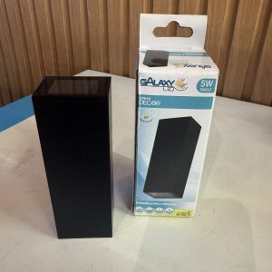 GALAXY ARANDELA WALL PEQUENA 5W 3000K IP65 BIVOLT