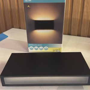 GALAXY ARANDELA WALL GRANDE 8W 3000K IP65 BIVOLT
