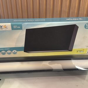GALAXY ARANDELA WALL GRANDE 12W 3000K IP65 BIVOLT