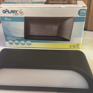 GALAXY ARANDELA QUEENIE III 6W 3000K IP65 BIVOLT C/ SENSOR
