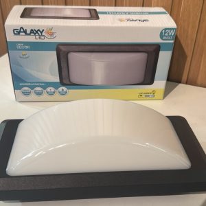 GALAXY ARANDELA RAFINA I 12W 3000K IP65 BIVOLT